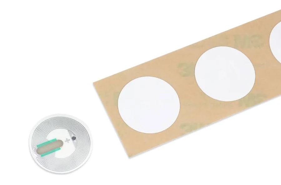 NFC Label - Tamper-Evident - NXP NTAG 424 DNA - 25 mm