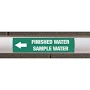 Custom Size Self-Adhesive Pipe Markers No by Emedco