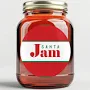 Santa Jam Canning Label