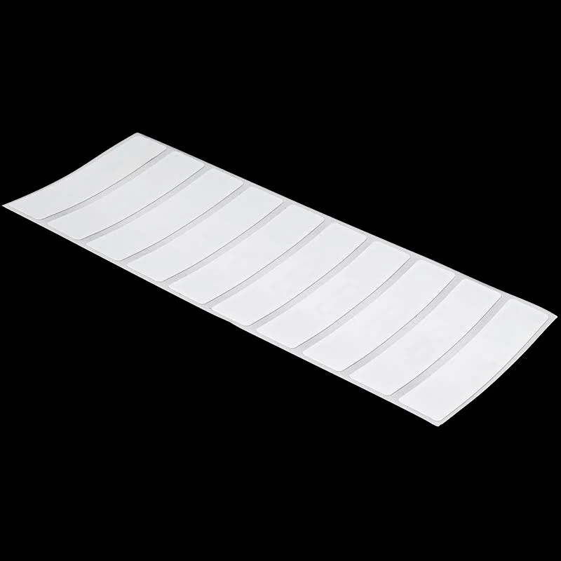 IQ LABEL WHITE PET RECT 76/16 MM UHF M730 ACRYLIC