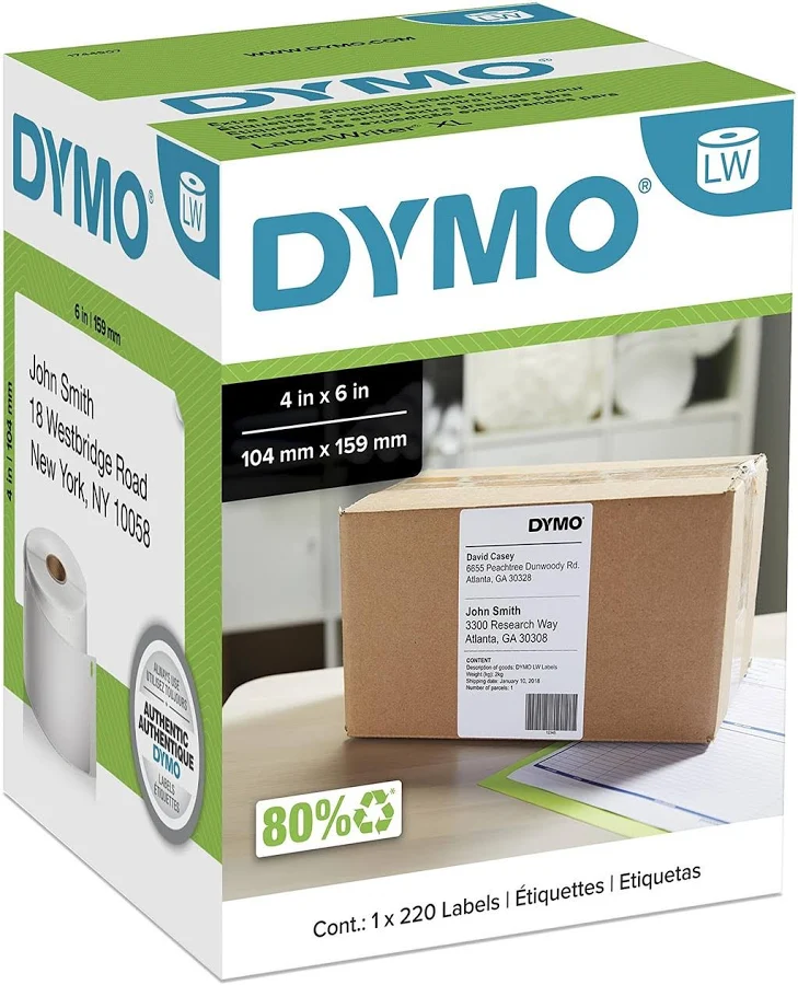 DYMO DYMO Authentic LW Extra-Large Shipping Labels DYMO Labels