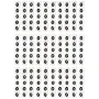 Programmable NFC Stickers 504 Bytes NFC , 30Pcs Programmable NFC Stickers for TagMo Phone, Pvc, Small Size, Lightweight, Easy to Carry. Suitable for