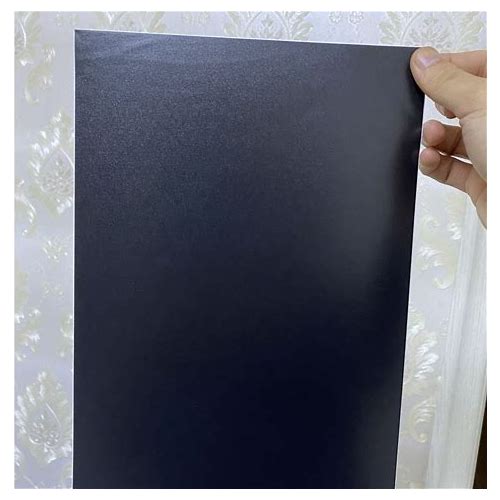 Matte Black PVC Self-Adhesive Pr…