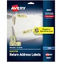 Avery Foil Mailing Labels 3/4" Height x 2 1/4" Width