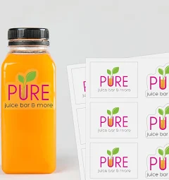 Custom Clear Label Pages – 8.5" x 11", Waterproof Vinyl