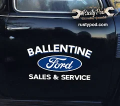Personalized auto sales and service sticker 10938