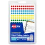 Avery Removable Self-Adhesive Color-Coding Labels