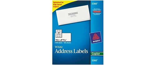 AVERY Avery Self-Adhesive Addr…