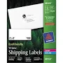 EcoFriendly Labels 2 x 4- White 1000-Pack