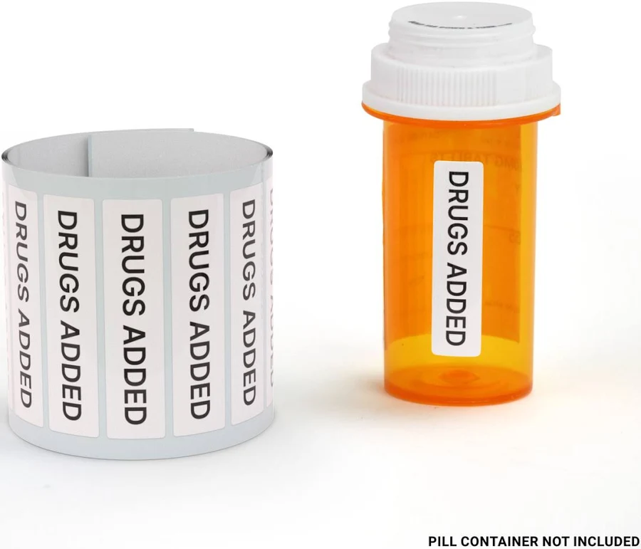 Drugs Added Pharmaceutical Auxiliary Label