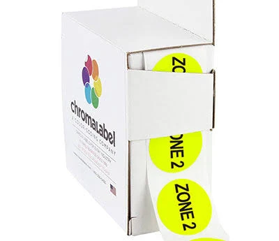 1" Round Warehouse Labels