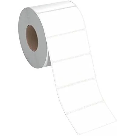 300pcs Plain Name tag Labels, Blank Name Badge with Permanent Adhesive Writable White Name Tag Stickers for School Office Home with Perforation Line(