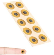 Ntag215 Nfc Tags,10mm Programmable Rfid Stickers, Round Waterproof