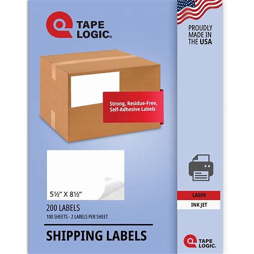 Tape Logic Laser Labels Rectangl…