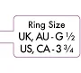 Extra Strong - Jewellery - Ring Size Price Stickers - Sticky Labels -
