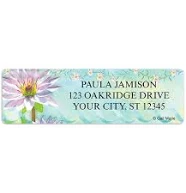 Gail Marie Colorful Blooms Sheet Labels