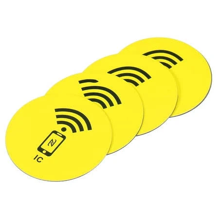 Uxcell M1 13.56MHz Rewritable Back Adhesive NFC Tags Stickers Rfid Label