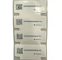 TagMatiks Pre-printed/Pre-encoded On Metal Classic II RFID Labels - 3.94" x 1.57" x 0.05”