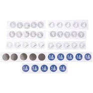 1/20/50Pcs NFC Labels Stickers Badges Label Sticker RFID Electronic Tag Rewritable Secret Key