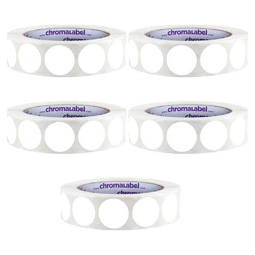 Chromalabel 1 Inch Circle Sticker …