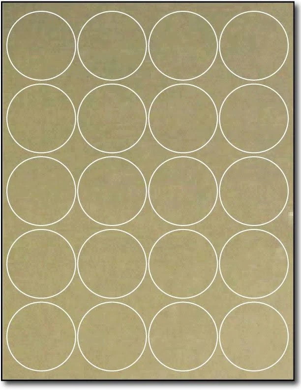 Gold Foil Labels