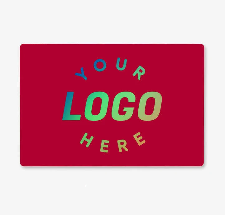 Custom Full Color 4" x 6" Rectangle Roll Labels (Roll of 500) - Cardinal- 1-Color Text or Art Design