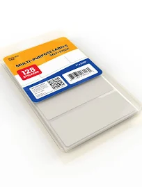 Multipurpose Labels Self-stick 1 X 2.75 Inches