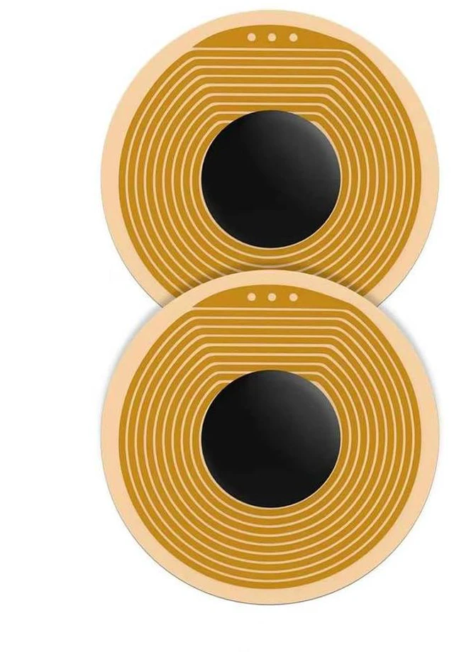 NFC Tags Sticker with Original NTAG215 Chip10mm Round Waterproof Flexible RFID StickersRewritable 504 Bytes MemorySuitable for All NFC-Enabled Devices