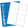 Online Labels 4 x 2.5 Rectangle Labels