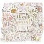 50pcs PVC Self-Adhesive Waterproof Decals DIY Albums Diary Laptop Decoration Cartoon Scrapbooking