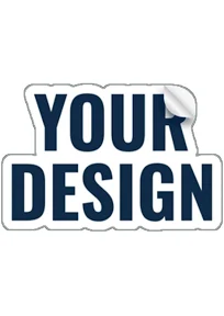 9x9 inch, 25pcs Custom Adhesive Logo Labels, Custom Logo Stickers- Durable, Waterproof - Perfect for Outdoor Branding (Choose Size: 9'')