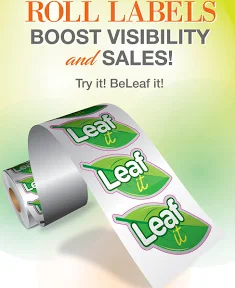 Custom Roll Labels - Large Quantities 6" x 6" / 500