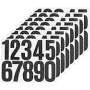 Unique Bargains Vinyl Waterproof Self-Adhesive Mailbox Number Stickers