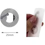 20pcs Ntag213 – Nfc Transparent Label (wet Inlay) Rfid Tag Sticker 144