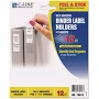 C-Line Self-Adhesive Binder Label Holders