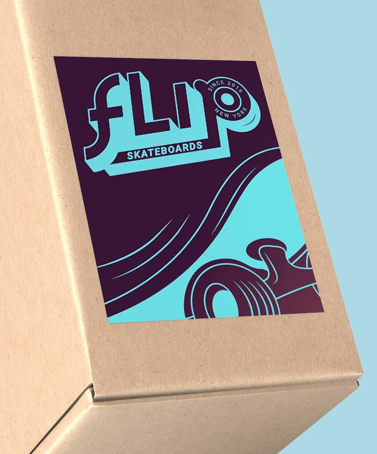 1.75x3.5 Metallic Labels - Custom 2500 QTY Labels