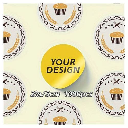 500/1000Pcs Bulk Custom Adhesi…