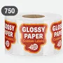 StickerGiant 20000 Rectangle Glossy Paper Labels
