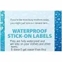 Clothing Labels Self-Stick No-Iron Write-On, Writable Fabric Labels, Washer & Dryer Safe, Great for Children & Adults, School, Camp, Nursing Home,