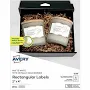 Avery 2" x 4" Metallic Gold Borders Labels