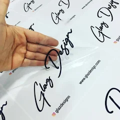 Any Size Colorful Die Cut Clear Stickers, Custom Clear Label, Personalized Waterproof Company Clear Sticker, Clear Packaging Labels