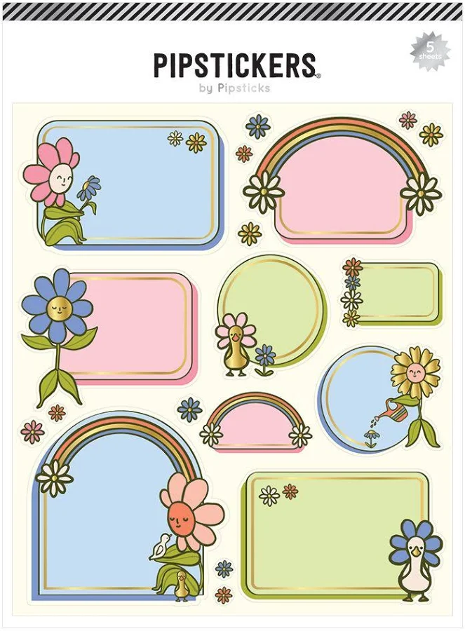 Peaceful Petal-ers Labels