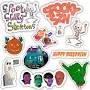 Big Moods Halloween Waterproof Vinyl Sticker Pack