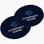 Custom Circle Stickers | 10 qty | 2" x 2" | VistaPrint | Design: Blue, Advanced Degrees, Modern & Simple, Medical Professionals