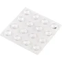 Shepherd 3/8" Clear Surface Gard Self-Adhesive Round Vinyl Pads/Bumpers