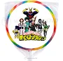 24 My Hero Academia Anime 1.67" Sticker Labels For Bag Lollipop Party