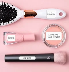 Waterproof Classic White Assorted Sticker Labels