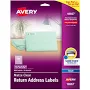 Avery? Matte Clear Return Address Labels