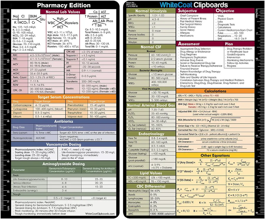 Pharmacy Adhesive Reference Label
