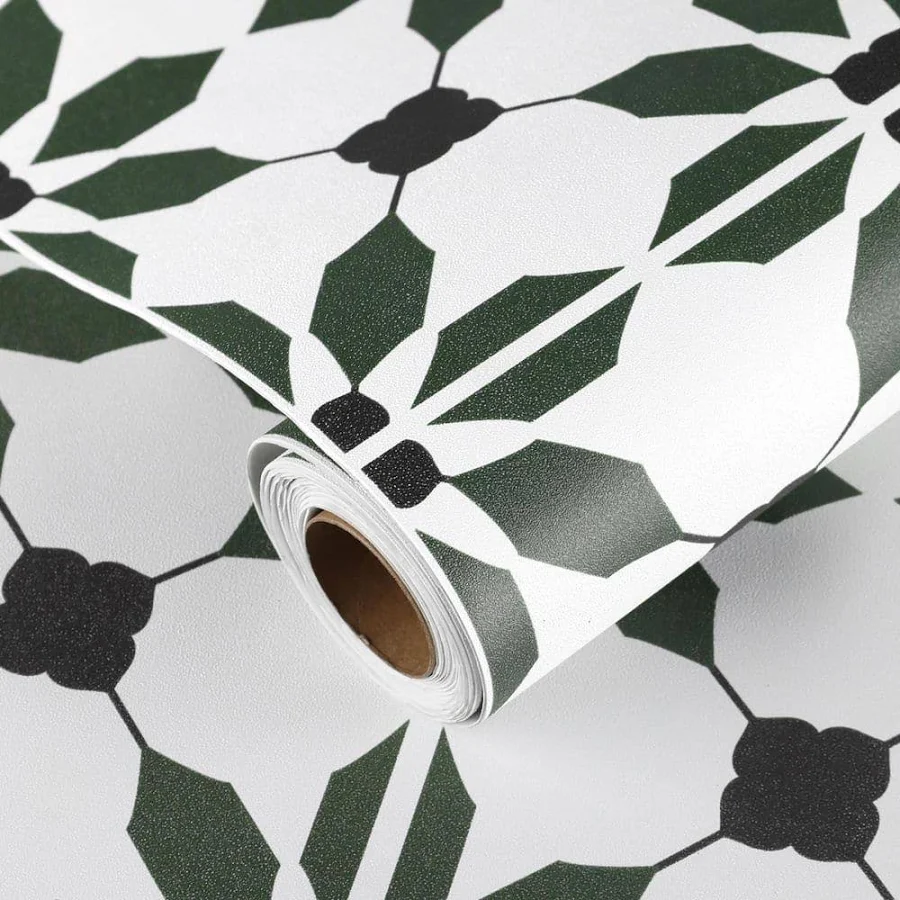 ilemong Peel and Stick Backsplash Tile 24 in. x 120 in. Self Adhesive Vinyl Roll Wall and